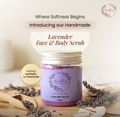 Lavender scrub