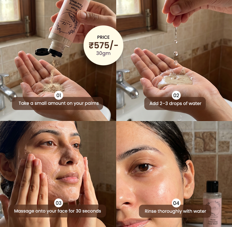 Rose Powder Face Wash